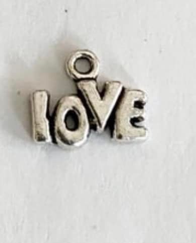 Orange LOVE HOPE Customizable Awareness Charm Bangle Bracelet With Optional Love Hope and Letter Charm