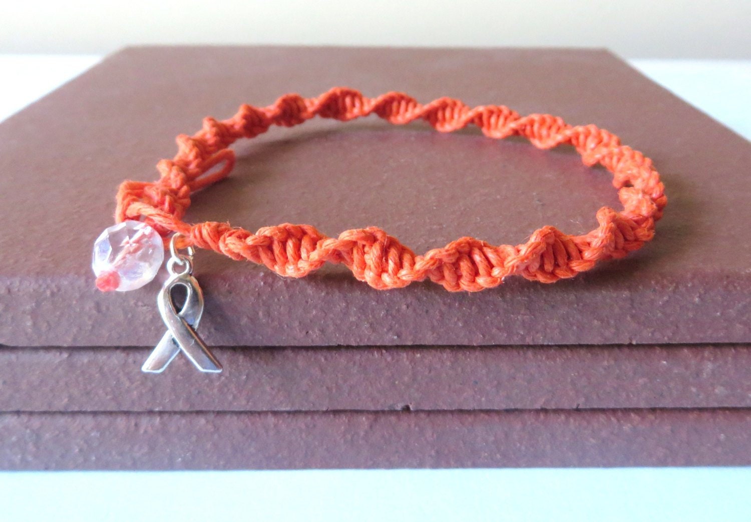 Leukemia Awareness Stretch Bracelet – The Awareness Store